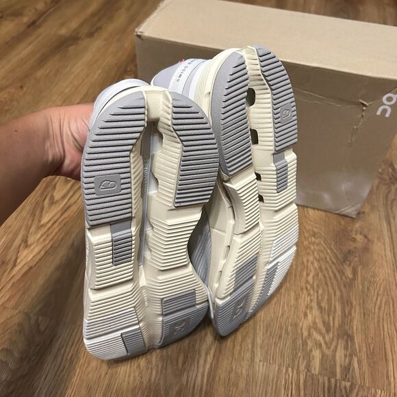 ON CLOUDNOVA gray running athletic training lace up shoes sneakers sz 8 new - Picture 4 of 6